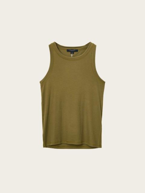 RINA CREW NECK SLEEVELESS TANK TOP