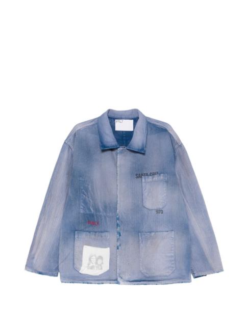 Holy City printed pocket shirt