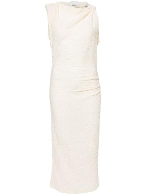 Franzy textured midi dress