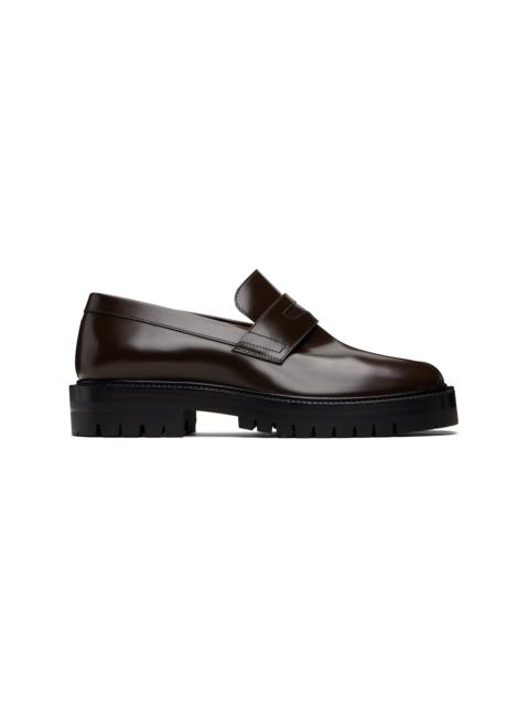 Brown Tabi County Loafers