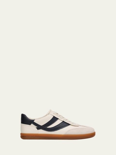 Oasis Mixed Leather Retro Sneakers