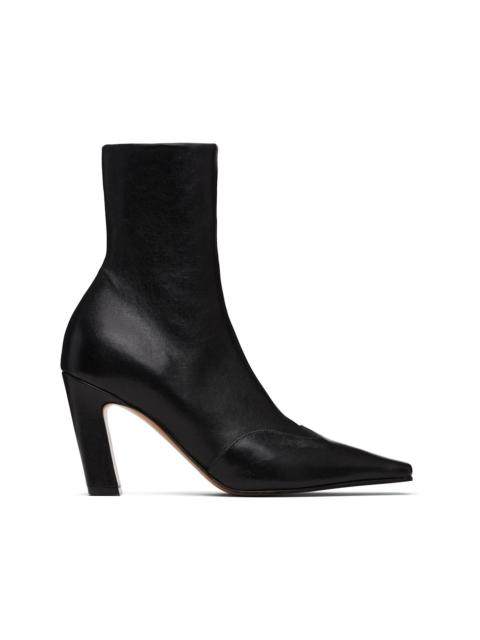 Black Nevada Stretch High Boots