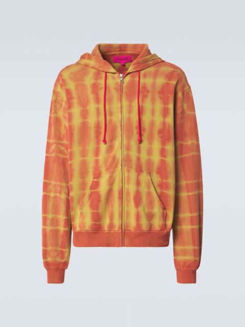 Daily Zuzu cotton and cashmere zip-up hoodie