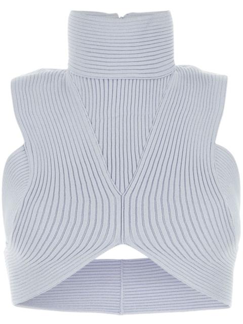 Maglia sleeveless crop top