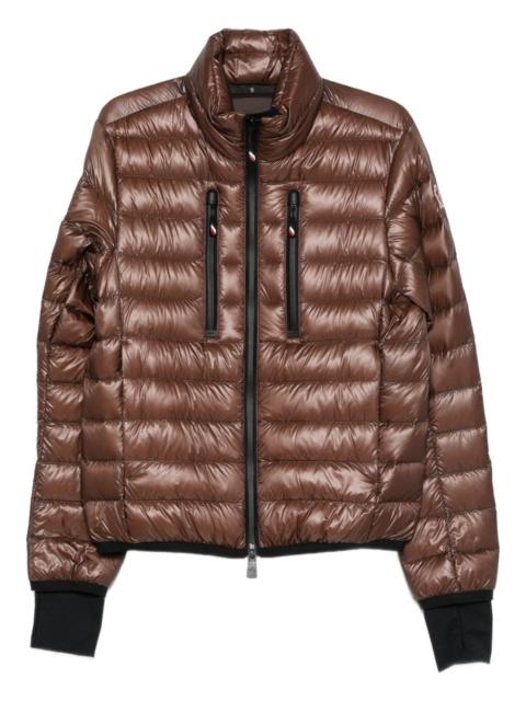 zip quilted jacket