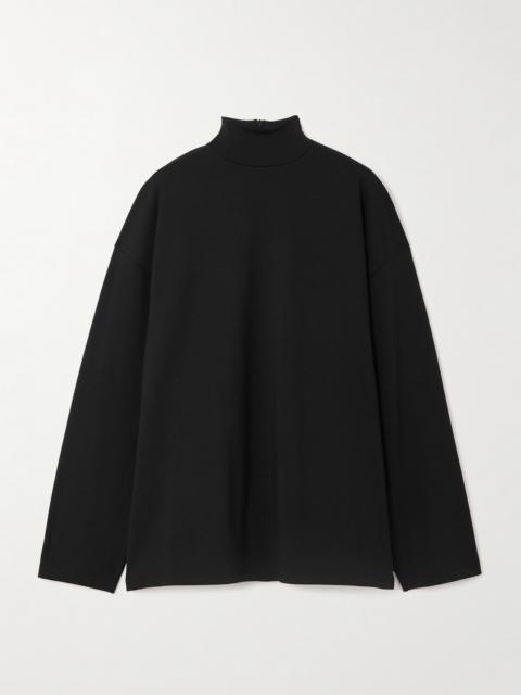 Jersey Turtleneck Top