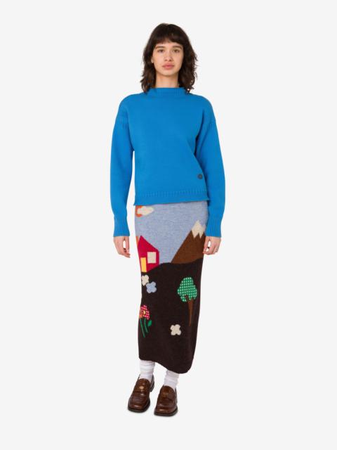 SHETLAND WOOL SKIRT ARCHIVE