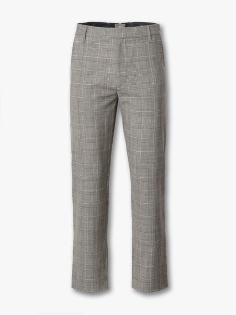 Evan Italian Plaid Wool Trousers
