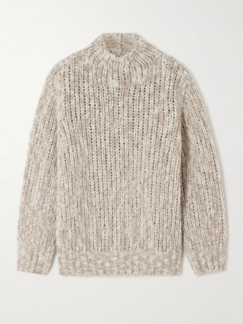 Cashmere And Silk-blend Sweater