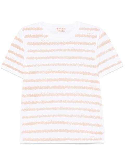 Scribble Stripes T-shirt