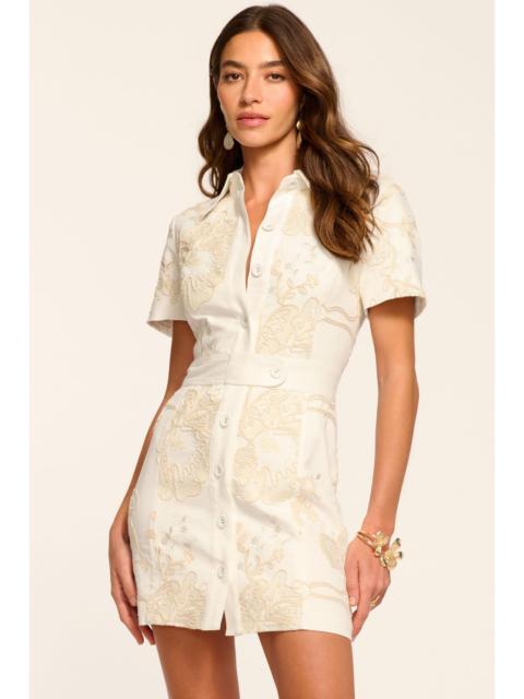 Shannon Floral Embroidered Mini Dress
