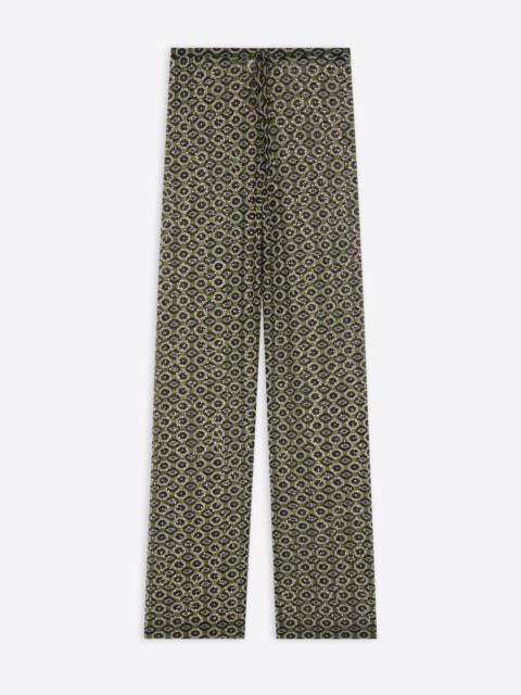 EMBELLISHED JERSEY PANTS