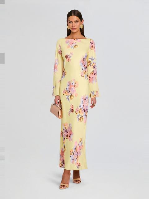 KYSHA LONG BIAS DRESS