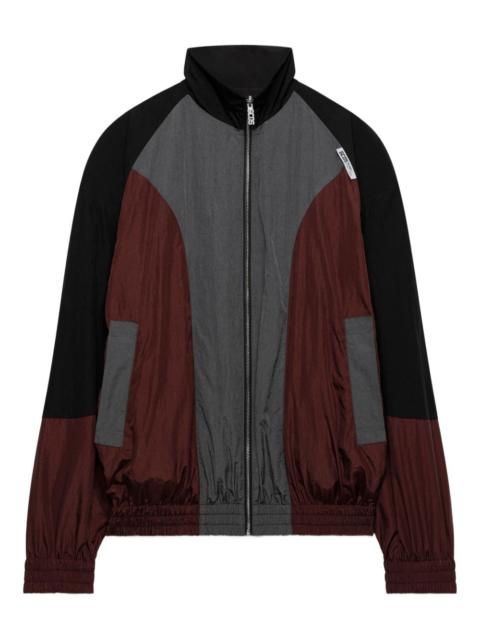 colour-block jacket