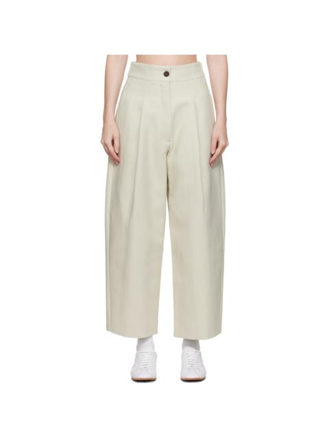 Beige Fellini Trousers