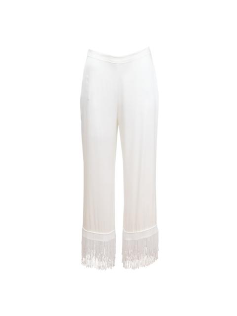 Bianca Fringe Silk Pant