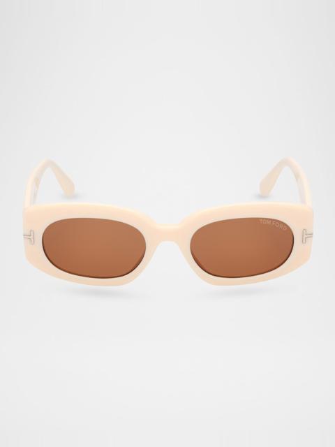 Cielle Oval Acetate Sunglasses