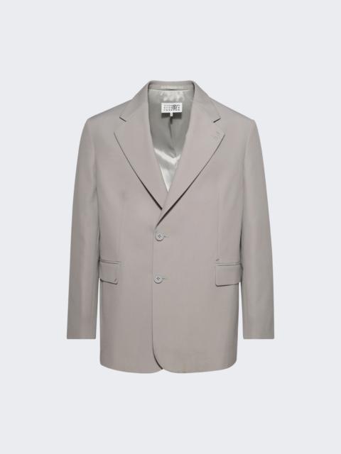 Tailored Blazer Pale Grey