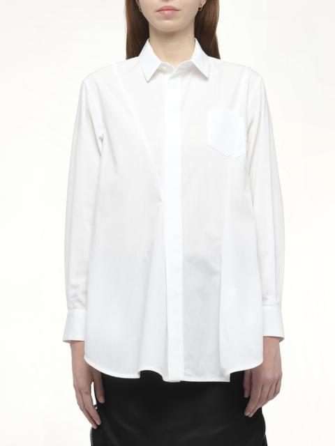 Poplin Shirt in Off White