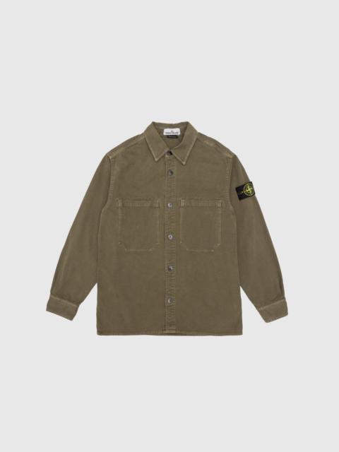 ORGANIC PANAMA COTTON 'OLD' EFFECT OVERSHIRT