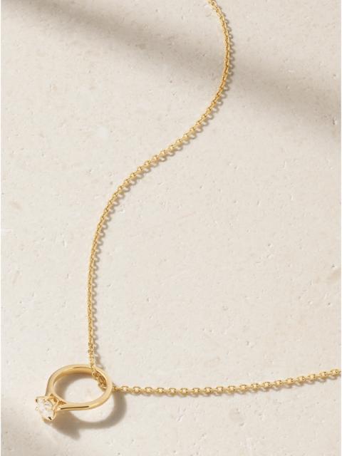 18-karat Gold Diamond Necklace