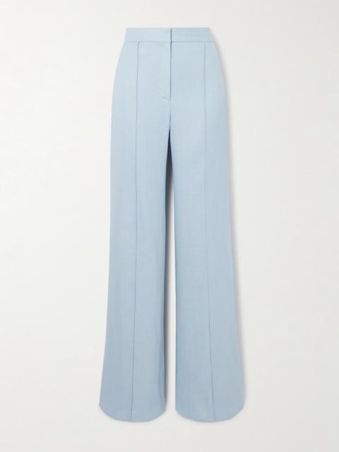 Canvas Wide-leg Pants