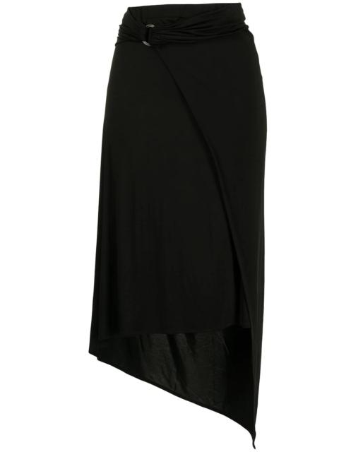 belted-waist skirt