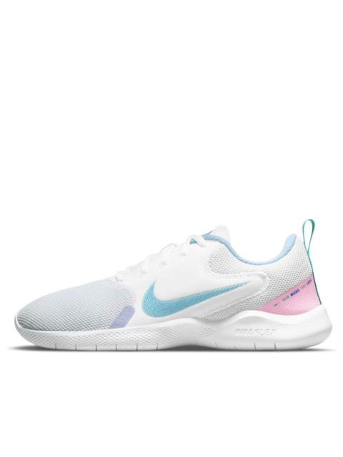 (WMNS) Nike Flex Experience Run 10 'White Blue' CI9964-103