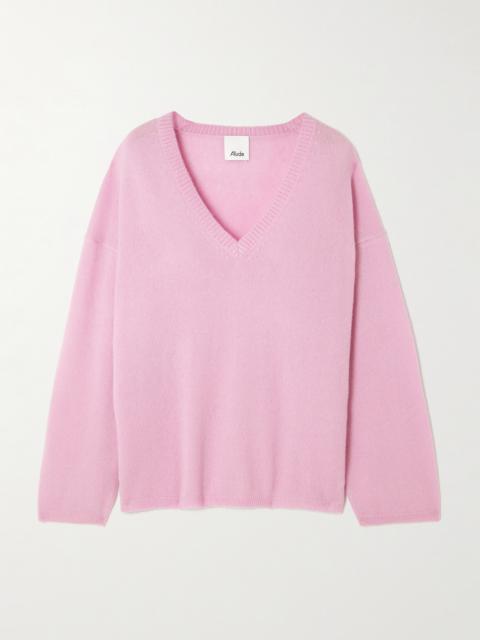 Oversized Cashmere And Silk-blend Sweater