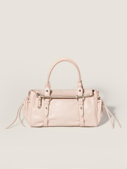Nappa leather handbag