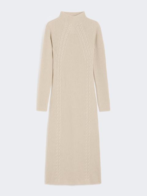 ZELANDA Wool and cashmere slim-fit dress