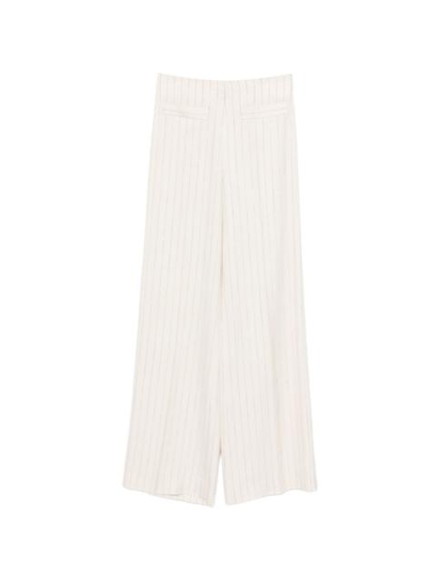 striped palazzo pants