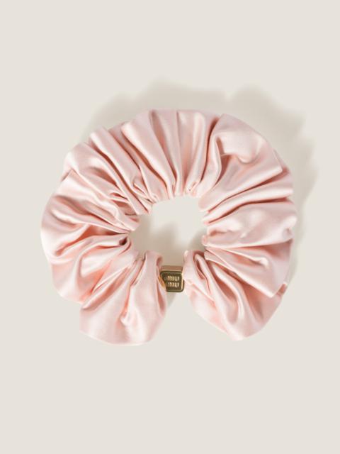 Satin scrunchie