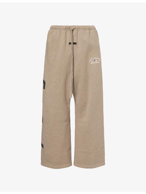 MLB Lounge Graphic-Print Cotton-Blend Jogging Bottoms
