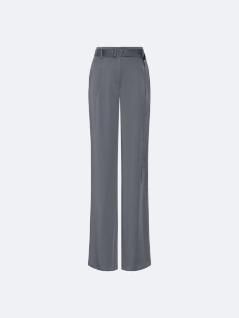 Lightweight Satin Belted Pant