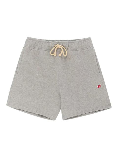 New Balance Made in USA Core Shorts Athletic Grey