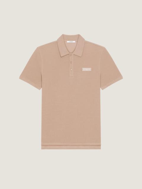 POLO IN COTTON WITH GIVENCHY PARIS GROS GRAIN