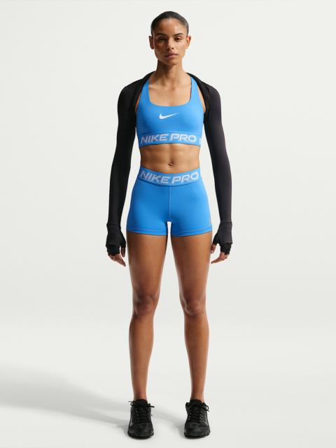 Nike Pro Women's Mid-Rise 3" Biker Shorts