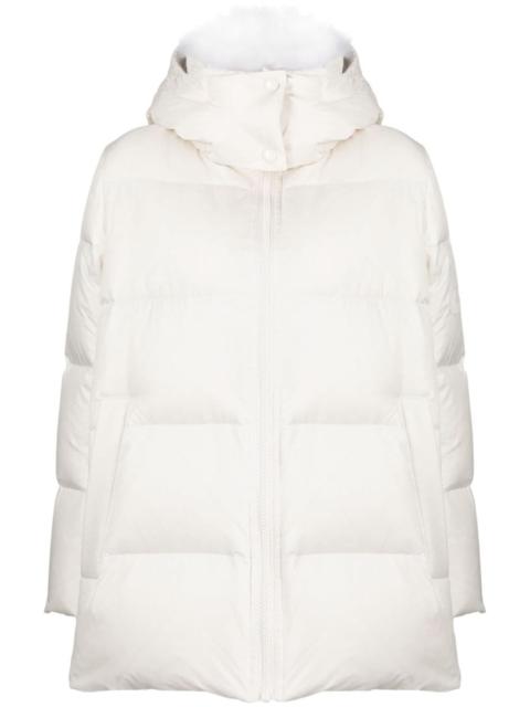 hooded padded jacket