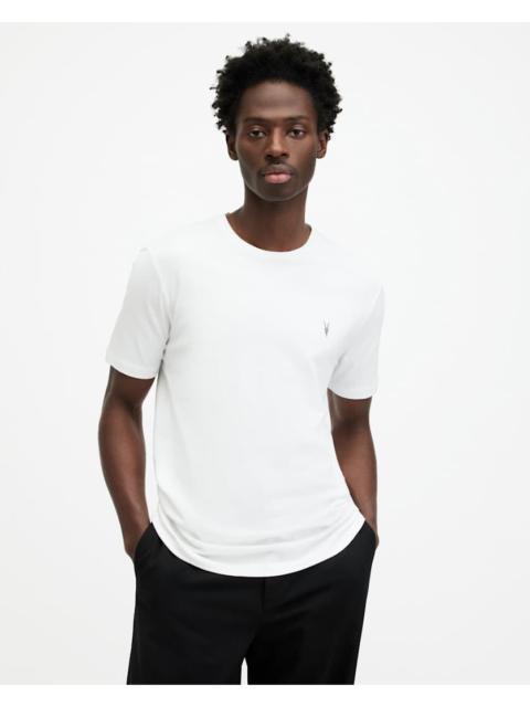 BRACE BRUSHED COTTON CREW NECK T-SHIRT