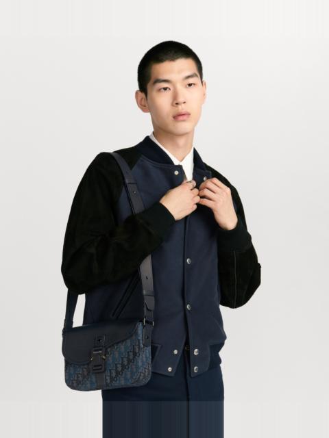 Small Saddle Messenger Bag with Flap