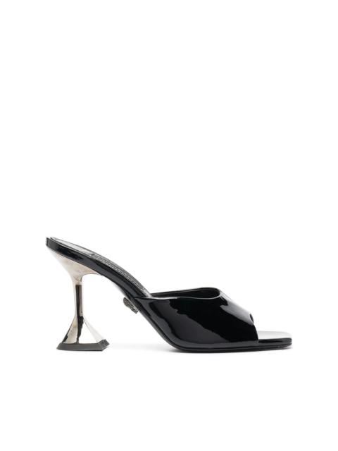 square-toe heeled sandals
