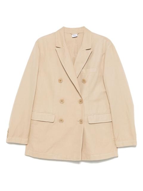 double-breasted blazer