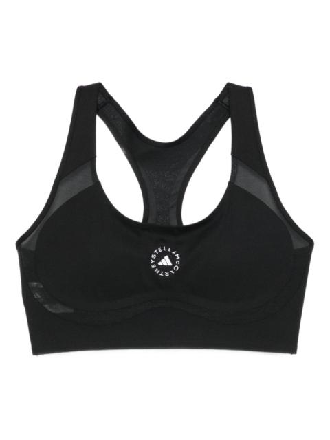 racer-back sports bra