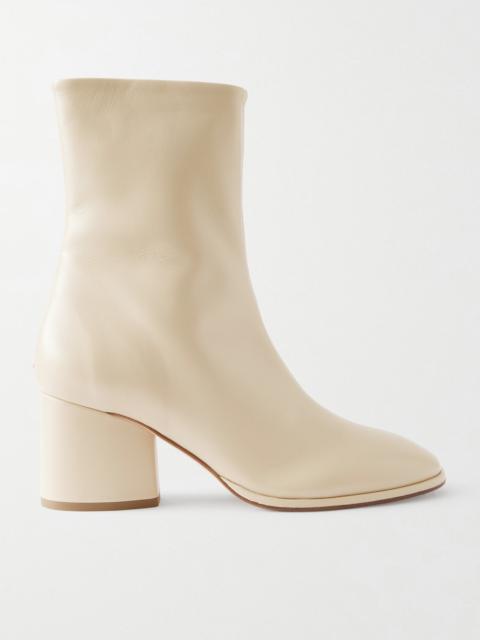 Ayla Leather Ankle Boots