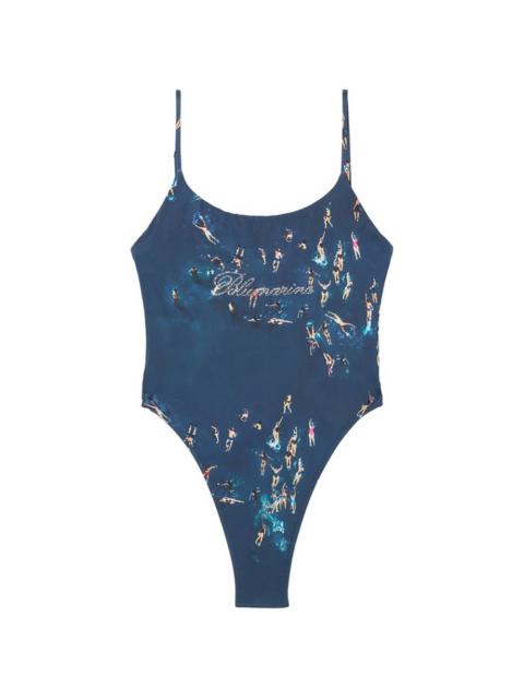 swimmers-print swimsuit