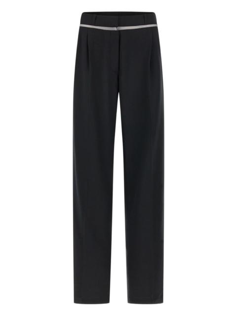 pleated trousers