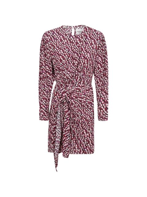 Étoile knot-detail mini dress