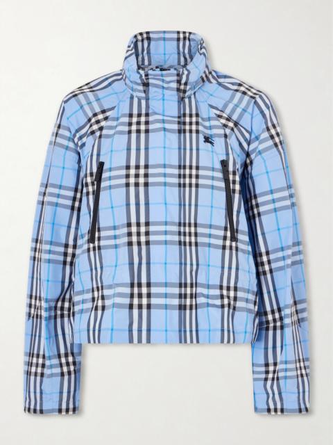 Layham Checked Shell Jacket