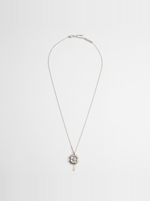 Dior Couture Charms Clover Pendant Necklace